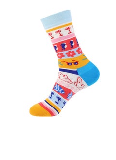 اشتري Unisex Absorb Sweat and Deodorize Socks 3 Pairs High Quality Socks One Size Fits All في الامارات