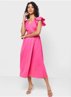 Buy Back Tie A-Line Dress in Saudi Arabia