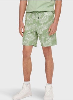 Buy Leaf Printed Shorts in Saudi Arabia