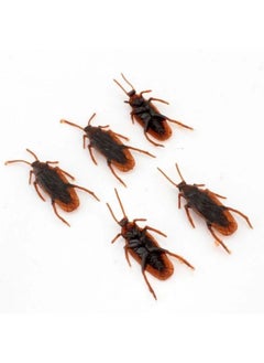 اشتري "Set of 5 Fake Cockroach Toys, Realistic Looking Roaches, Great Prank Play, Artificial Roaches for Halloween Prank, Adult Prank Toys, April Fools' Day Gifts, Party Prank Gifts." في مصر