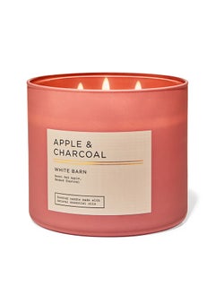 اشتري Apple And Charcoal 3-Wick Candle في الامارات