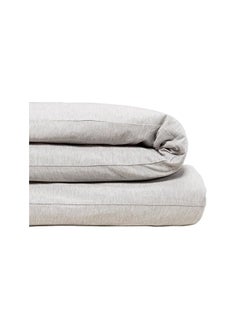 Buy Home Modern Cotton Body Duvet Cover King Gray in Saudi Arabia