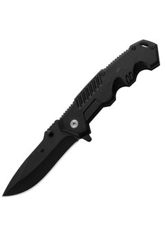 اشتري M MIAOYAN Stainless steel outdoor mini folding knife high hardness self-defense folding knife camping survival knife في السعودية