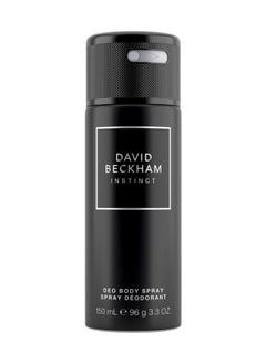 Buy David Beckham Instinct Deodorant Body Spray 150ml in UAE