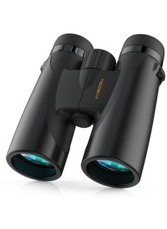 اشتري 12x42 Binoculars for Adults and Kids BAK4 Prism FMC Lens Low Light Night Vision Binoculars for Birds Watching Hunting Sports Travel Sightseeing Outdoor Activities في الامارات