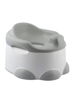 Buy Baby Potty Trainer With Detachable Toilet Seat And Step Stool, Cool Grey in UAE