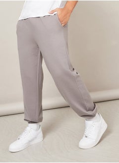 Buy Relaxed Fit Joggers in French Terry in Saudi Arabia