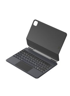 Buy Arabic English Wireless Magic Keyboard for iPad Pro 11-inch, iPad Air 4/5 10.9-inch Black in Saudi Arabia