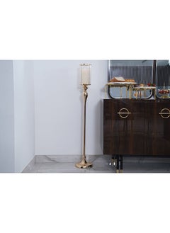 اشتري Regime Floor Candle Holder 22x22x105Cm Gold في الامارات