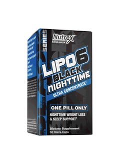 Buy Lipo 6 Night Time Ultra Concentrate 30 Caps in UAE
