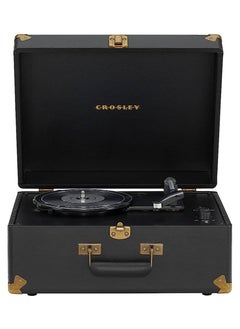 Buy Crosley CR6253B-BK Anthology Vintage 3-Speed Bluetooth in/Out Suitcase Turntable Black in UAE