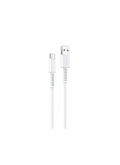 اشتري Yesido Cable CA120 18W USB-Type-C 1m PVC 2A, WHITE في مصر