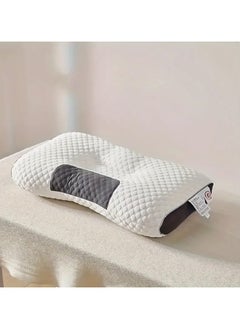 اشتري 1pc Neck Massage Area Protective Pillow, Soft Neck Support Pillow For Side Sleep, Back And Belly Sleepers في الامارات