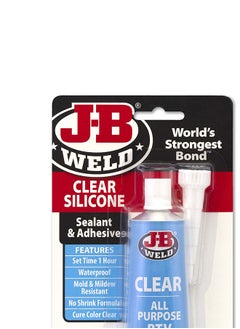 اشتري JB Weld 31310 مادة لاصقة مانعة للتسرب من السيليكون RTV لجميع الأغراض - 3 أونصة. - واضح في الامارات