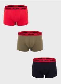 Buy 3 Pack Logo Band Trunks in Saudi Arabia