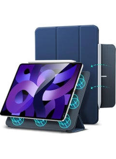 Buy For iPad 10th Generation Case Convenient Magnetic Attachment Auto Sleep/Wake Slim Stand Cover Compatible with iPad 10th 10.9 Inch Rebound Series in Saudi Arabia