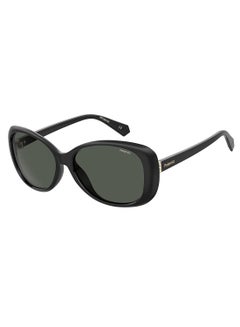 Buy Polarized Round Eyewear Sunglasses PLD 4097/S Black 58 in Saudi Arabia