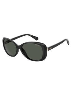 اشتري Polarized Round Eyewear Sunglasses PLD 4097/S Black 58 في السعودية