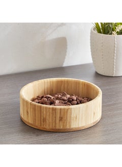 Buy Bamboo Small Serving Bowl 20x20 cm in UAE