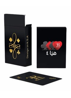 اشتري Playing Gold Foil 24 Carat Gold Design 54 Cards في السعودية