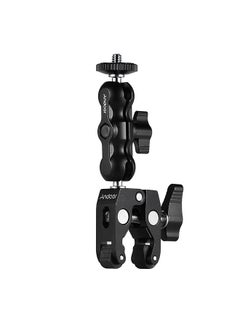 Buy Multi-functional Clamp Ball Mount Clamp Articulating Friction Arm Super Clamp with 1/4 Inch Screw for GPS Monitor LED Video Light Flash Light Microphone in UAE