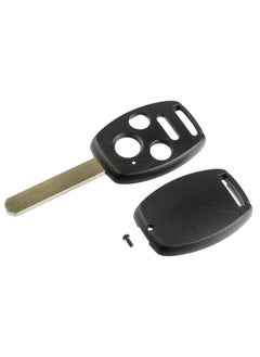 اشتري 4 Button Remote Cover Uncut Key Fob Keyless Entry Remote Shell Case fit For Honda Accord Civic Pilot odyssey CRV Pilot Housing Replacement Key في الامارات