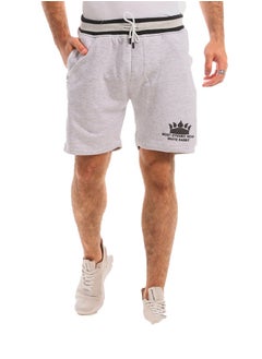 Buy White Rabbit Side Zipper Pockets Cotton Short in Egypt