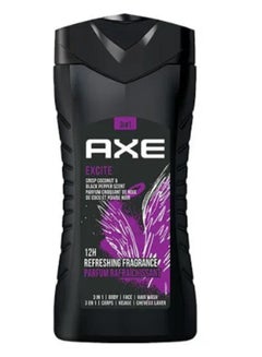 Buy Excite 3 In 1 Body Face & Hair Wash for Men Long-Lasting Fragrance 250 in Egypt