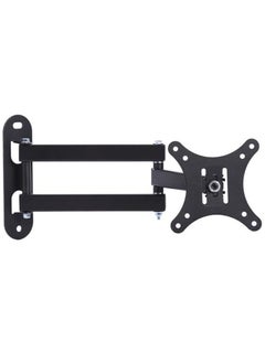 Buy Telescopic TV Bracket, LCD LED TV PC Monitor Wall Mount Bracket, Folding Shelf Bracket, Adjustment Heavy Duty Corner Tilt Swivel Holder Shelves Support, TV Stand Rack Suitable for Size 10-27inch in UAE