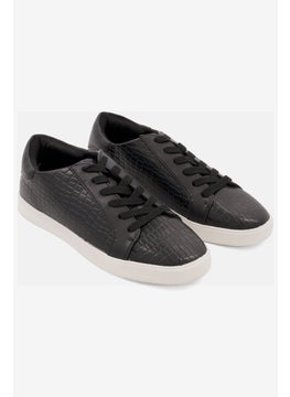 Buy Women Medium Rizzo Lace Up Casual Shoes, Black/White in Saudi Arabia