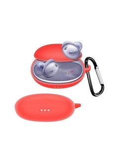 اشتري Silicone Cover for Anker Soundcore Liberty 3 Pro Earbud Soft Protector Earphone Case (red) في مصر