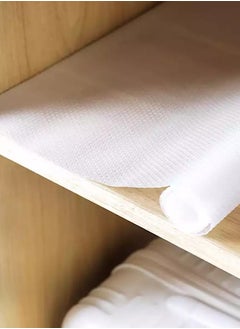 اشتري White Transparent Shelf and Drawer Cover Roll - 150*60 في مصر