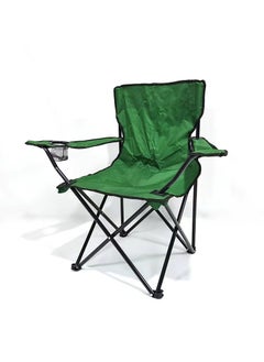 اشتري Basics Portable Camping Chair Cup Holder, and Carry Bag; Collapsible Chair for Camping, Tailgates, Beach, and Sports في الامارات