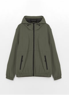 اشتري Standard Fit Hooded Men's Coat في مصر