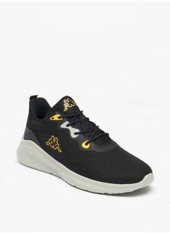 اشتري Men's Logo Detail Sports Shoes with Lace-Up Closure في الامارات