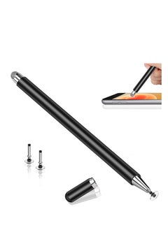 Buy Stylus Pen, Stylus Pens for Touch Screens High Sensitivity Capacitive iPad Pencil Compatible with iPad Tablet iPhone Android Smartphone Samsung Galaxy Note/Tab (2 Replaceable Disc Tips, Magnetic Cap) in UAE