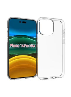 Buy Protective Case Cover For Iphone 14 Pro Max Clear in Saudi Arabia
