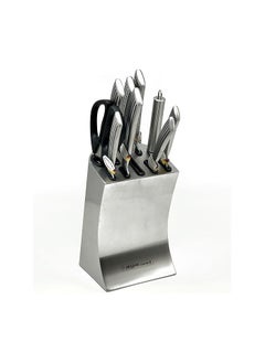 Buy Knife set, 10 pieces, German steel, Arshia, K106-1556 in Egypt