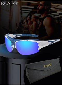 Blue cycling online glasses