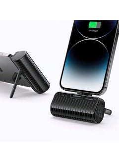 Buy Built-in Lightning connector Portable Charger 5000mAh PD3.0 20W iPhone connector Fast Charging Battery pack in UAE