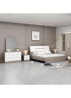 اشتري Newport 5-Piece King Bedroom Set 221 x 110 x 191 cm في السعودية