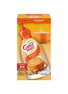 اشتري Nestle Coffee Mate Coffee Creamer, Hazelnut, Concentrated Liquid Pump Bottle, Non Dairy, No Refrigeration, 50.7 Ounces في الامارات