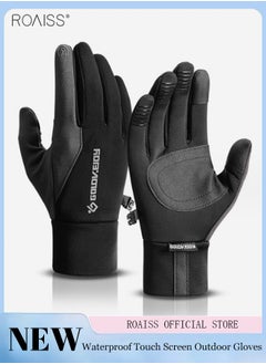 Buy Outdoor Waterproof Gloves In Winter Men'S And Women'S Universal Touchable Screen Thermal Gloves Cycling Ski Climbing Gloves in UAE