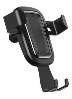 Buy Phone Holder Stand for Car Air Vent Adjustable Mobile Holder Car Auto Lock Gravity Mobile Phone Mount Ac Vent Car Mount Compatible with iPhone 15 14 Pro Max 13 12 Samsung Xiaomi in Saudi Arabia