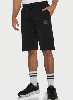 Buy Heat Seal Logo Print Shorts in UAE