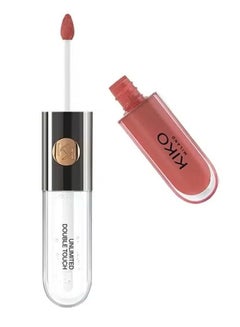 Buy Unlimited Double Touch Liquid Lip Colour Natural Rose in Saudi Arabia