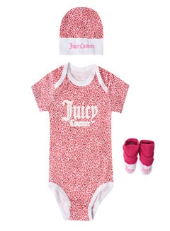 Buy Juicy Couture Baby Three Piece Set No Colour in Saudi Arabia