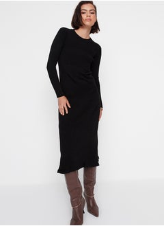 Buy Dress - Black - A-line in Egypt