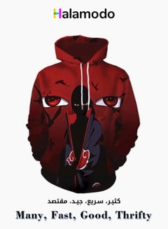 Buy Naruto Printed Sweatshirt Unisex Hoodie in Saudi Arabia