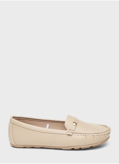 Buy Textured Upper Loafer in UAE